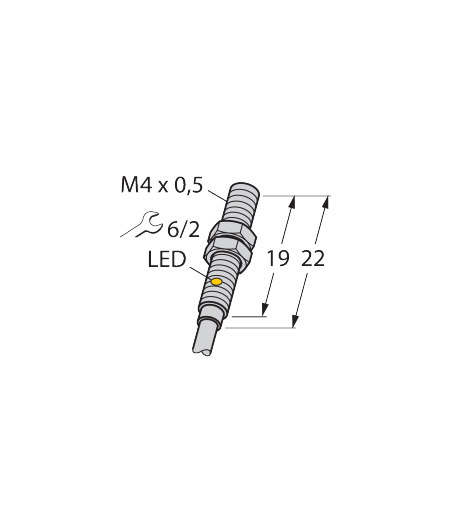 Sensore Di Prossimità Turck BI1-EH04-AP6X-V1331 – 1 Pezzo, Nuovo E Originale