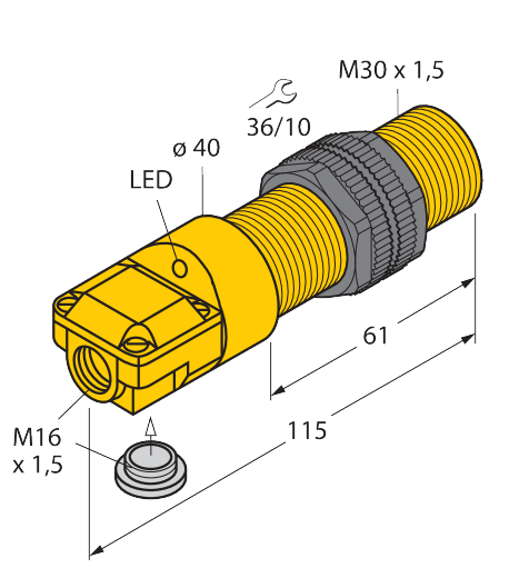 Sensore Di Prossimità TURCK BI10-S30-AP6X-H1141 – Nuovo – 1PZ - Foto 5